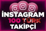 ⭐[SORUNSUZ] İNSTAGRAM 100 TÜRK TAKİPÇİ⭐