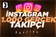 ⭐[Sorunsuz] İnstagram 1.000 Gerçek Takipçi⭐