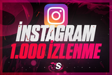 ⭐[SORUNSUZ] İNSTAGRAM 1000 İZLENME⭐