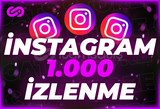 ⭐[SORUNSUZ] İNSTAGRAM 1000 İZLENME⭐