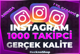 ⭐(SORUNSUZ) İnstagram 1000 Takipçi Organik ⭐