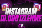 ⭐[SORUNSUZ] İNSTAGRAM 10000 İZLENME⭐