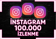 ⭐ [ SORUNSUZ ] INSTAGRAM 100.000 İZLENME ⭐