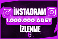 ⭐[SORUNSUZ]⚡İNSTAGRAM 1.000.000 İZLENME⭐