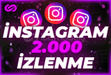 ⭐[SORUNSUZ] İNSTAGRAM 2000 İZLENME⭐