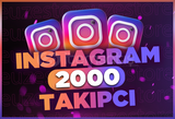 ⭐[SORUNSUZ] İNSTAGRAM 2000 TAKİPÇİ⭐