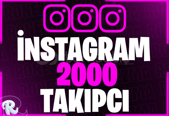 ✨ ( SORUNSUZ ) İnstagram 2000 Takipçi ✨ ( SORUNSUZ ) İnstagram 2000 Takipçi