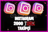 ⭐[Sorunsuz] Instagram 2000 Türk Takipçi ⭐