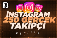 ⭐[Sorunsuz] İnstagram 250 Gerçek Takipçi⭐