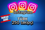 [Sorunsuz] İnstagram 250 Türk Takipçi