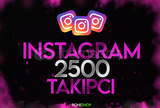 ✨ ( SORUNSUZ ) İnstagram 2500 Takipçi ✨