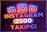 ⭐[SORUNSUZ] İNSTAGRAM 2500 TAKİPÇİ⭐