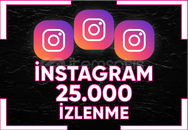 ⭐ [ SORUNSUZ ] INSTAGRAM 25.000 İZLENME ⭐