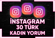 ⭐[ SORUNSUZ ] INSTAGRAM 30 TÜRK KADIN YORUM ⭐