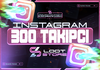 ⭐️(SORUNSUZ)⭐️İNSTAGRAM 300 TAKİPÇİ+GARANTİ✅⭐️