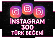 ⭐ [ SORUNSUZ ] INSTAGRAM 300 TÜRK BEĞENİ ⭐