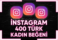 ⭐ [ SORUNSUZ ] INSTAGRAM 400 TÜRK KADIN BEĞENİ ⭐