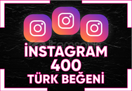⭐ [ SORUNSUZ ] INSTAGRAM 400 TÜRK BEĞENİ ⭐