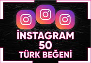 ⭐ [ SORUNSUZ ] INSTAGRAM 50 TÜRK BEĞENİ ⭐