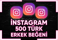 ⭐ [ SORUNSUZ ] INSTAGRAM 500 TÜRK ERKEK BEĞENİ ⭐