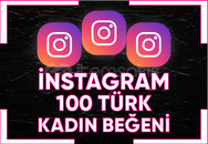 ⭐ [ SORUNSUZ ] INSTAGRAM 100 TÜRK KADIN BEĞENİ ⭐