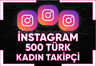 ⭐[ SORUNSUZ ] INSTAGRAM 500 TÜRK KADIN TAKİPÇİ ⭐