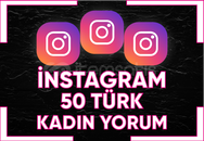 ⭐[ SORUNSUZ ] INSTAGRAM 50 TÜRK KADIN YORUM ⭐