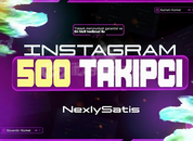 ⭐️(SORUNSUZ)⭐️İNSTAGRAM 500 TAKİPÇİ+GARANTİ✅⭐️