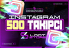⭐️(SORUNSUZ)⭐️İNSTAGRAM 500 TAKİPÇİ+GARANTİ✅⭐️
