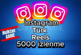 [Sorunsuz] İnstagram 5000 TÜRK reels izlenme