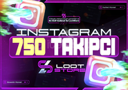 ⭐️(SORUNSUZ)İNSTAGRAM 750 TAKİPÇİ+GARANTİ✅⭐️