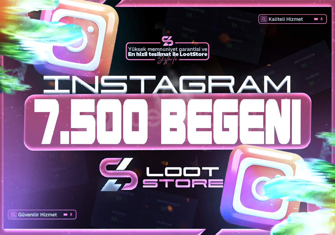 ⭐️(SORUNSUZ⚡)İNSTAGRAM 7.500 BEĞENİ+GARANTİ✅⭐️ ⭐️(SORUNSUZ⚡)İNSTAGRAM 7.500 BEĞENİ+GARANTİ✅⭐️