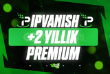 ⭐[SORUNSUZ] İpvanish +2 Yıllık Premium +GARANTİ