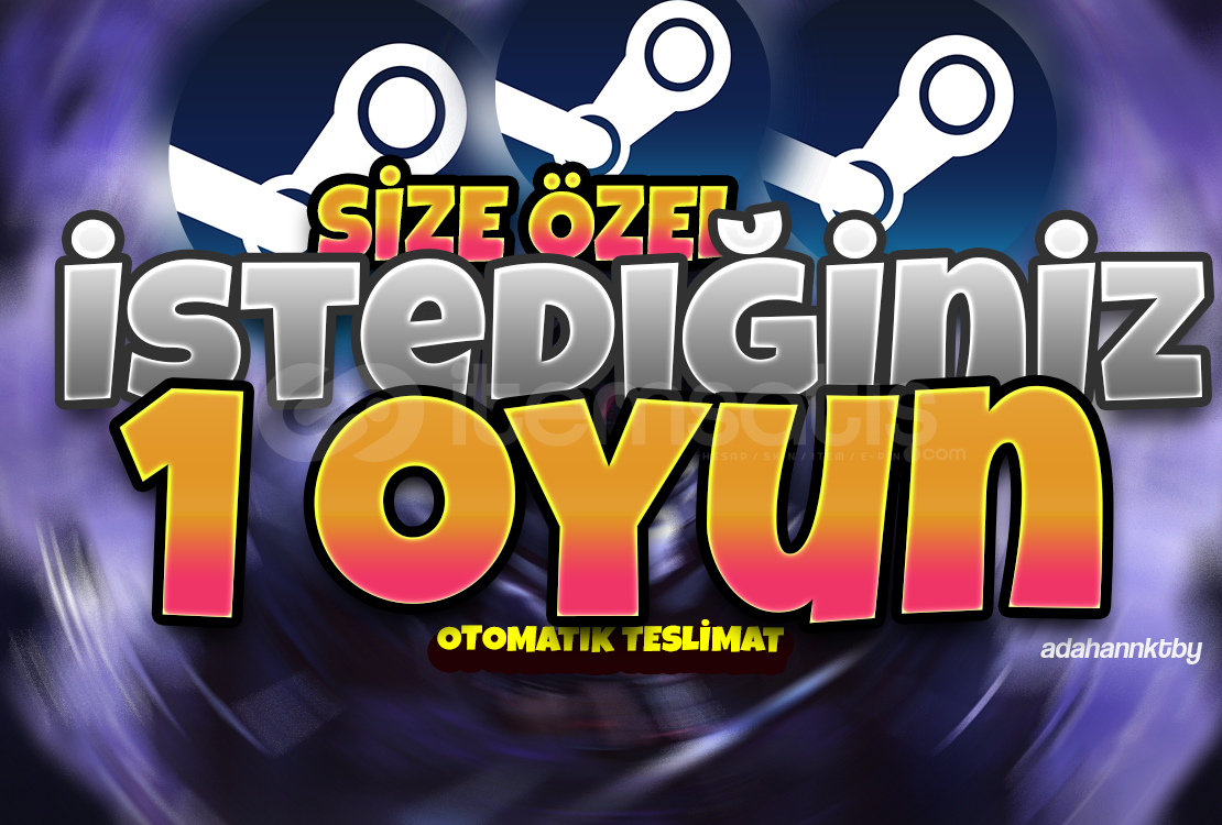 ⭐SORUNSUZ⭐İSTEDİĞİNİZ 1 OYUN - GARANTİLİ ⭐SORUNSUZ⭐İSTEDİĞİNİZ 1 OYUN - GARANTİLİ