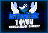 ⭐[SORUNSUZ] İSTEDİĞİNİZ 1 OYUN + SINIRSIZ