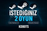 ⭐Sorunsuz / İstediğiniz 2 Oyun + Garanti