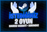 ⭐[SORUNSUZ] İSTEDİĞİNİZ 2 OYUN + SINIRSIZ