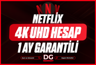 ⭐[SORUNSUZ] NETFLİX 4K ULTRA HD HESAP+GARANTİLİ⭐