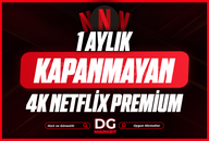 ⭐SORUNSUZ KAPANMAYAN 4K UHD Netflix HESAP⭐