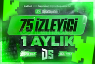 ✅[SORUNSUZ] Kick 1 Ay Türk 75 İzleyici ⭐