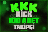 ⭐[SORUNSUZ] KİCK 100 TAKİPÇİ⭐