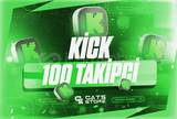 ⭐[SORUNSUZ] KİCK 100 TAKİPÇİ⭐