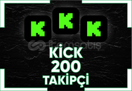 ⭐ [ SORUNSUZ ] KİCK 200 TAKİPÇİ ⭐