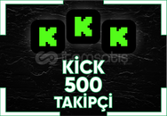 ⭐ [ SORUNSUZ ] KİCK 500 TAKİPÇİ ⭐