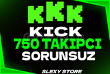 ⭐[SORUNSUZ] KİCK 750 TAKİPÇİ⭐