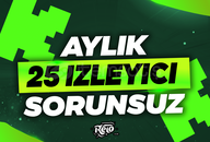 ✅[SORUNSUZ] Kick Aylık 25 Kaliteli İzleyici ⭐