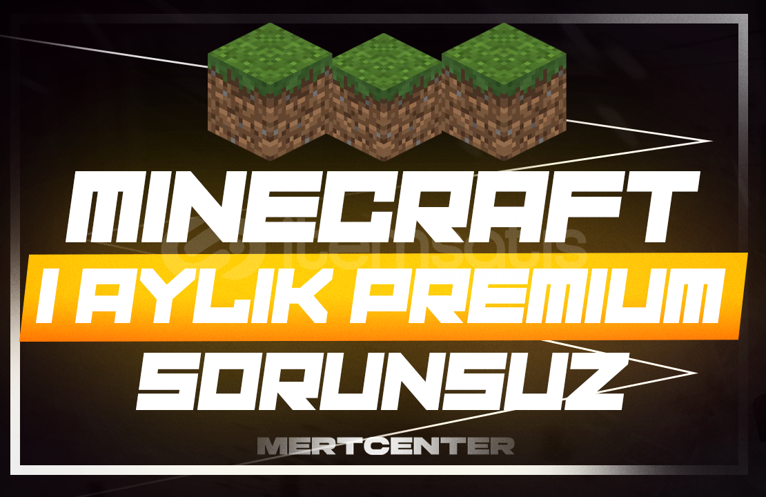 ⭐(SORUNSUZ) MİNECRAFT 1 AYLIK PREMİUM HESAP⭐ ⭐(SORUNSUZ) MİNECRAFT 1 AYLIK PREMİUM HESAP⭐
