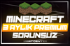 ⭐(SORUNSUZ) MİNECRAFT 3 AYLIK PREMİUM HESAP⭐