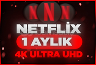 [SORUNSUZ+OTO] 4K Netflix 1 Aylık + Garanti