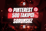 ⭐[SORUNSUZ] PİNTEREST 500 TAKİPÇİ⭐